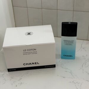 Chanel Le cotton & Gentle Bi-Phase Eye Makeup Remover